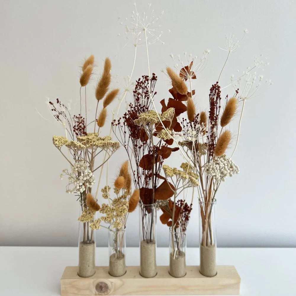 Création florale en fleurs séchées, par LP floral designer, fleuriste à Villenave-d'Ornon