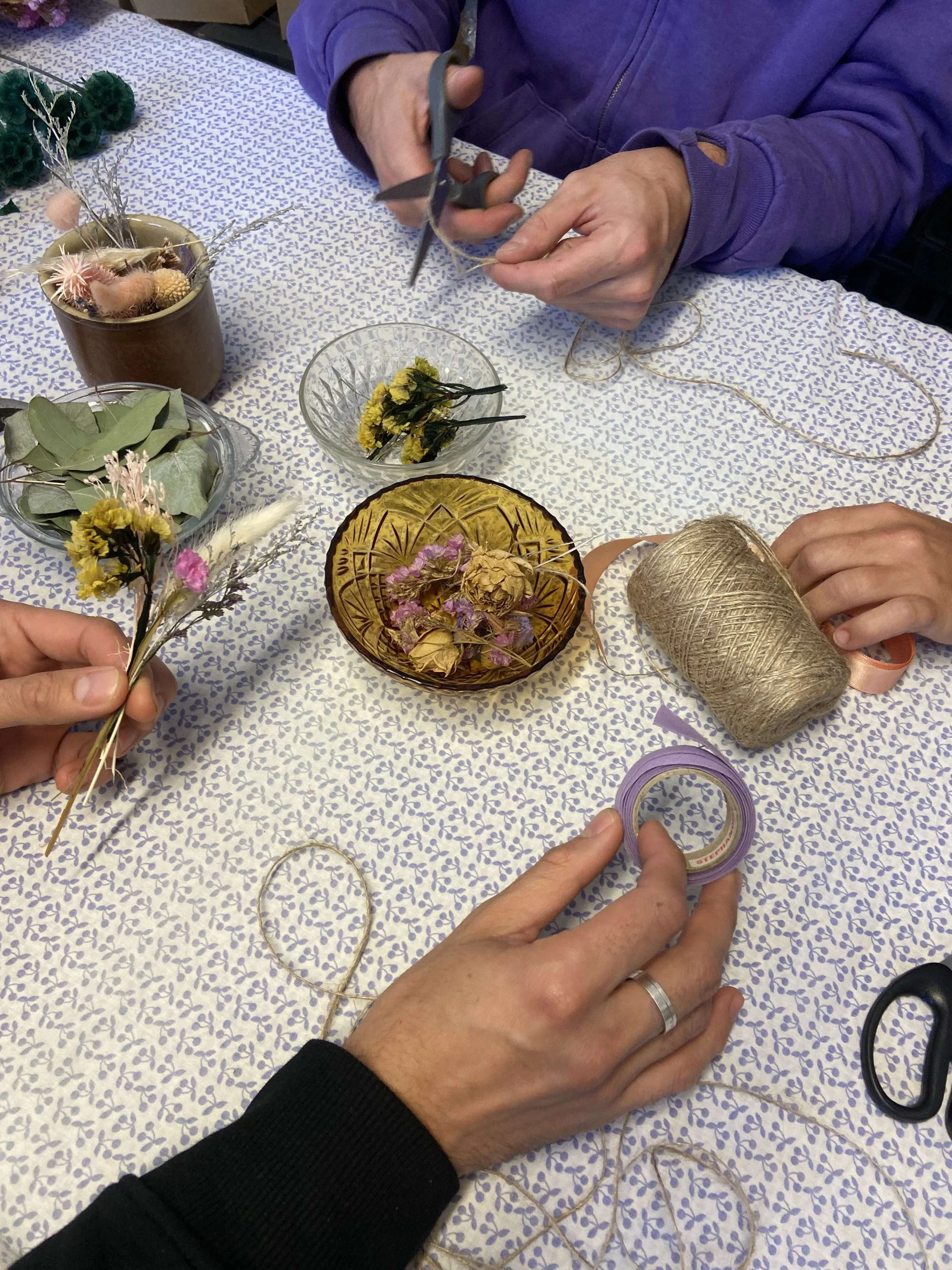 Atelier fleuri, par Eglantine Fleuriste, fleuriste à Bouguenais