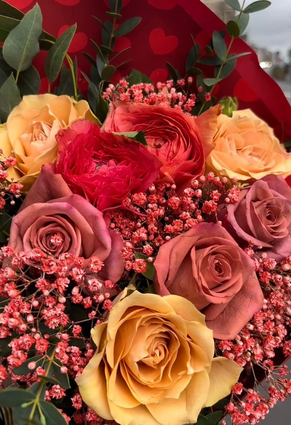 Bouquet Amour, par Les Secrets de Liège, fleuriste à Valenciennes