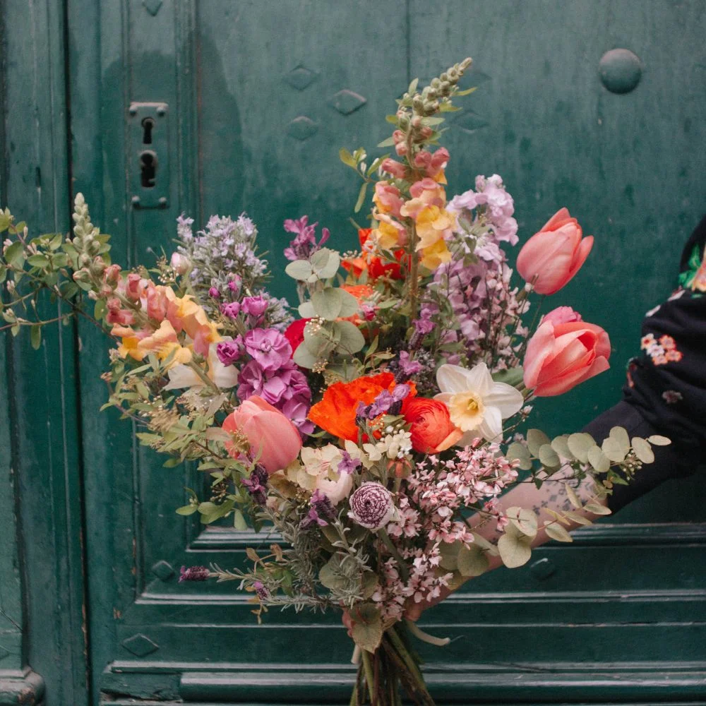 Bouquet Félicitations, par Poppy Figue, fleuriste à Toulouse