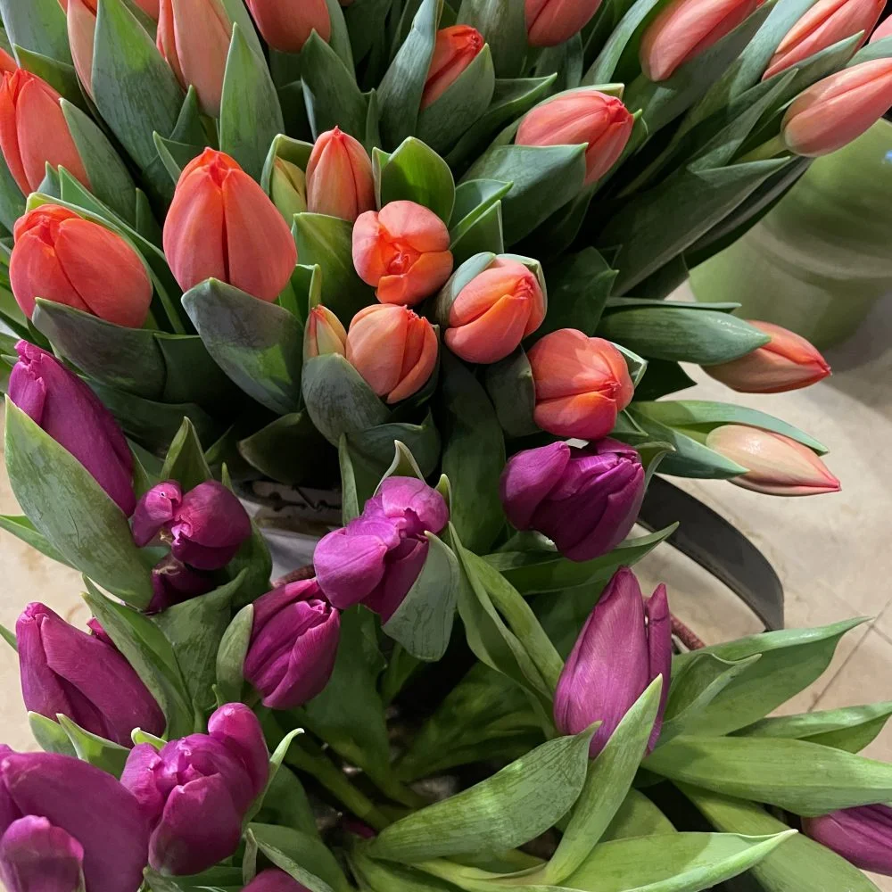 Bouquet de Tulipes, par A fleurs de peau, fleuriste à Les Mureaux