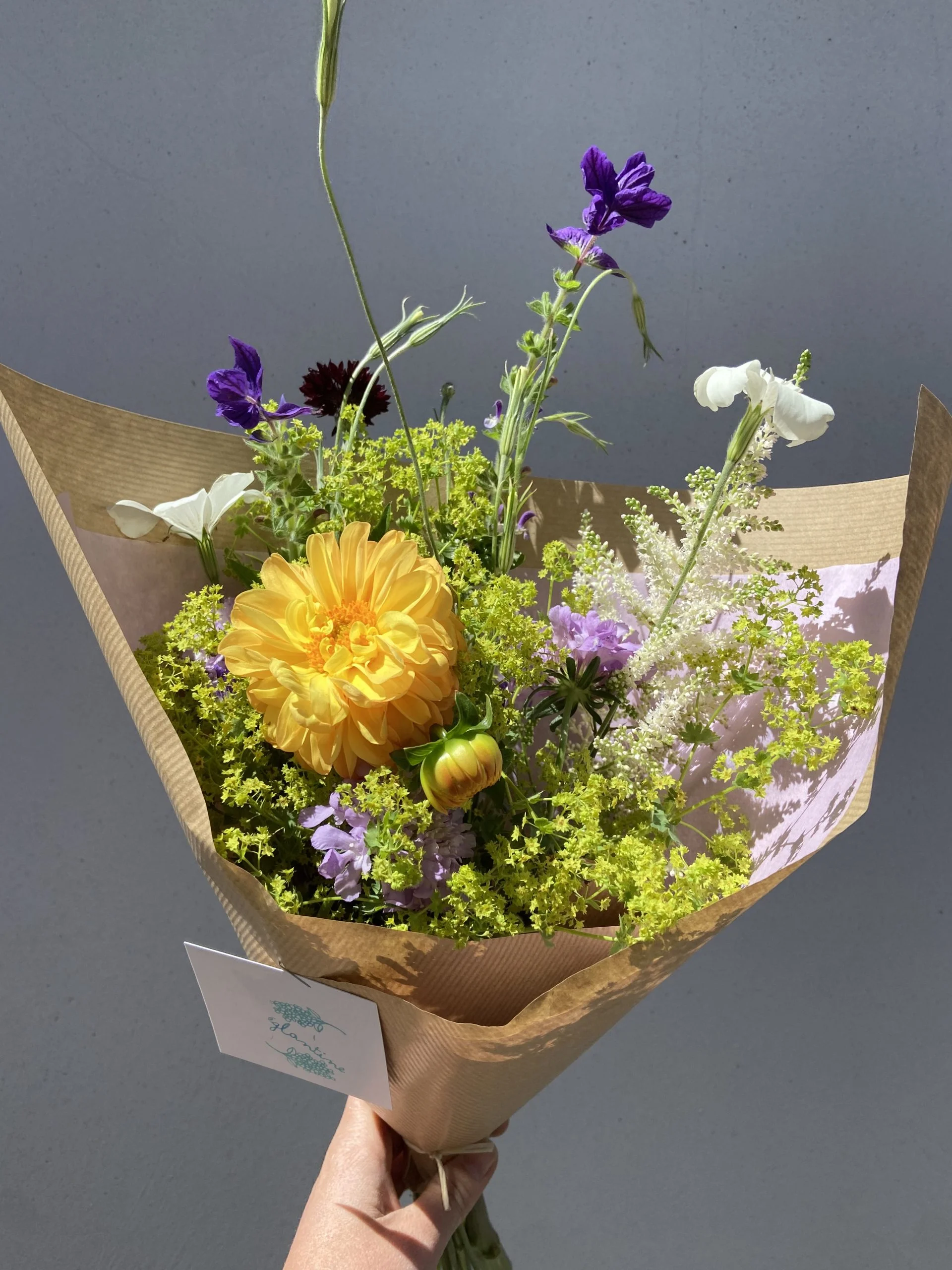 Bouquet Champêtre, par Eglantine Fleuriste, fleuriste à Bouguenais