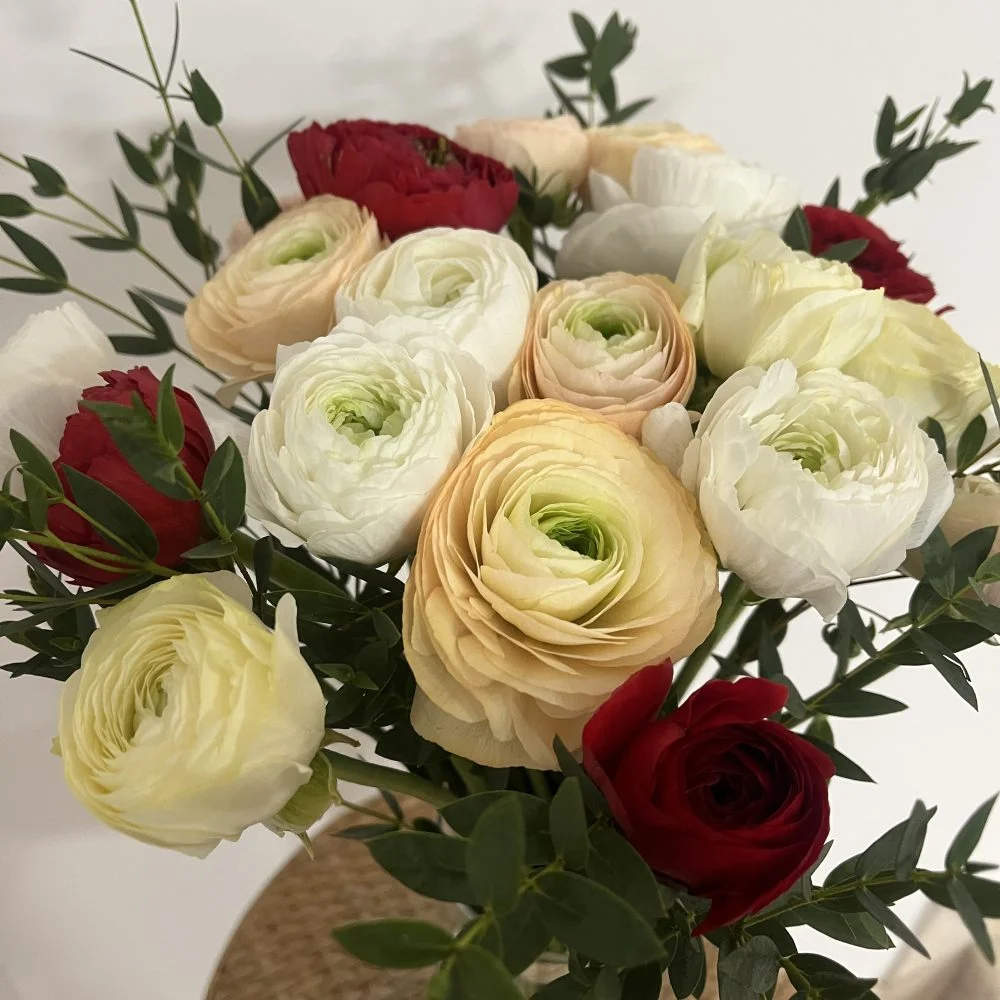 Bouquet de Renoncules, par Hanakawa, fleuriste à Meudon