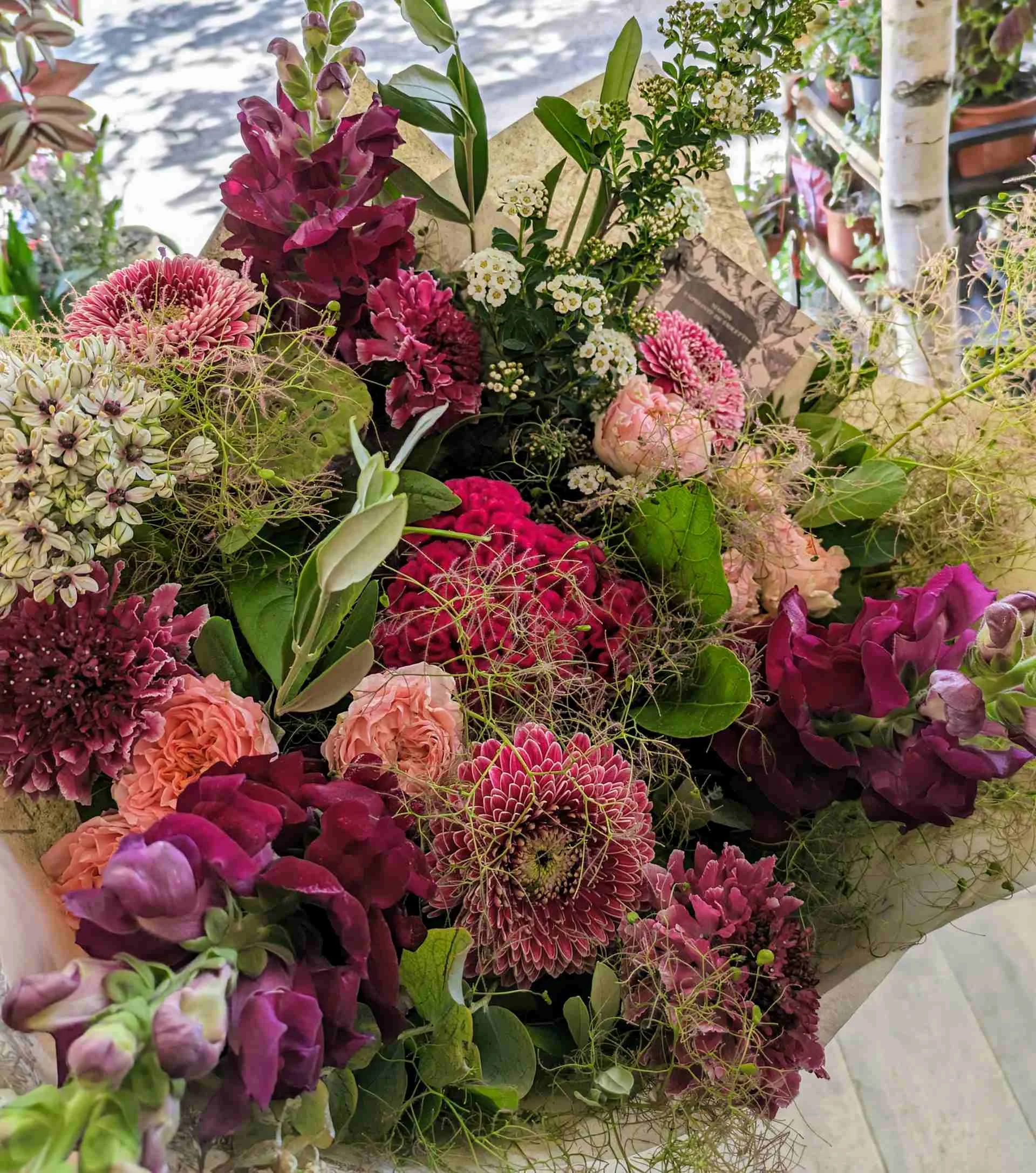 Rhéa, par Empreinte de Violettes, fleuriste à Six-Fours-les-Plages