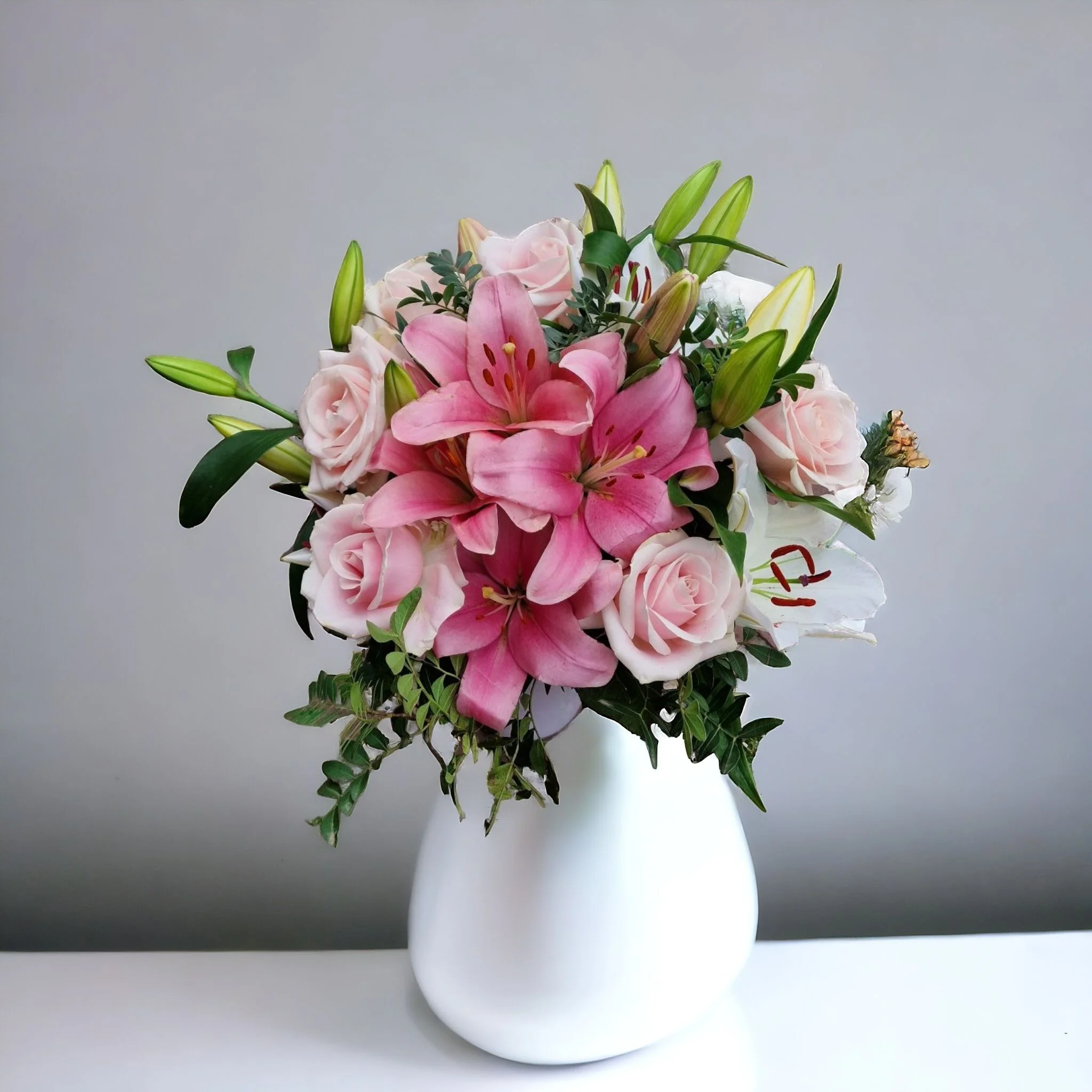 Pink Bloom, par Les fleurs de Mila, fleuriste à Londerzeel