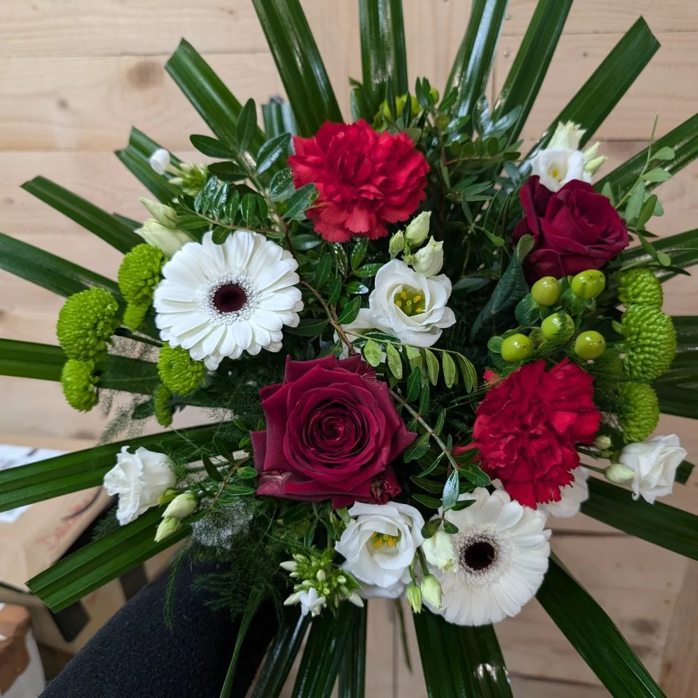 Bouquet Saint-Valentin, par Mon Instant Fleuri, fleuriste à Loireauxence