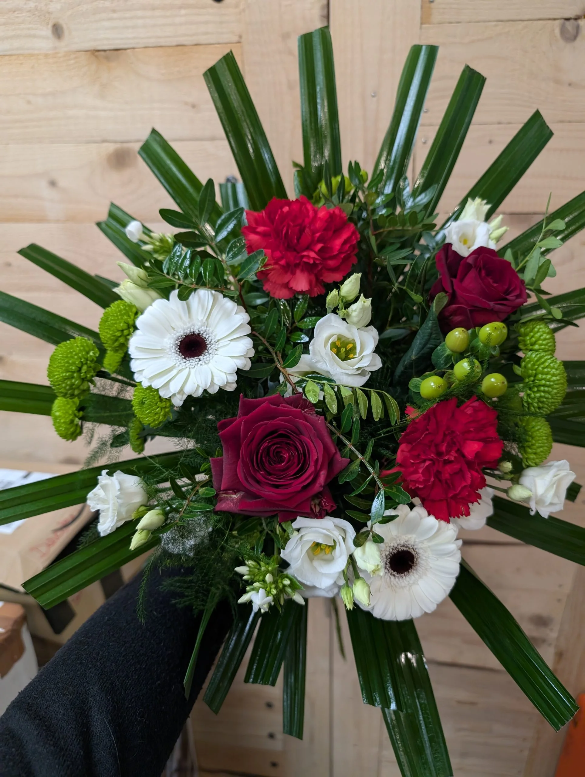 Bouquet Saint-Valentin, par Mon Instant Fleuri, fleuriste à Loireauxence
