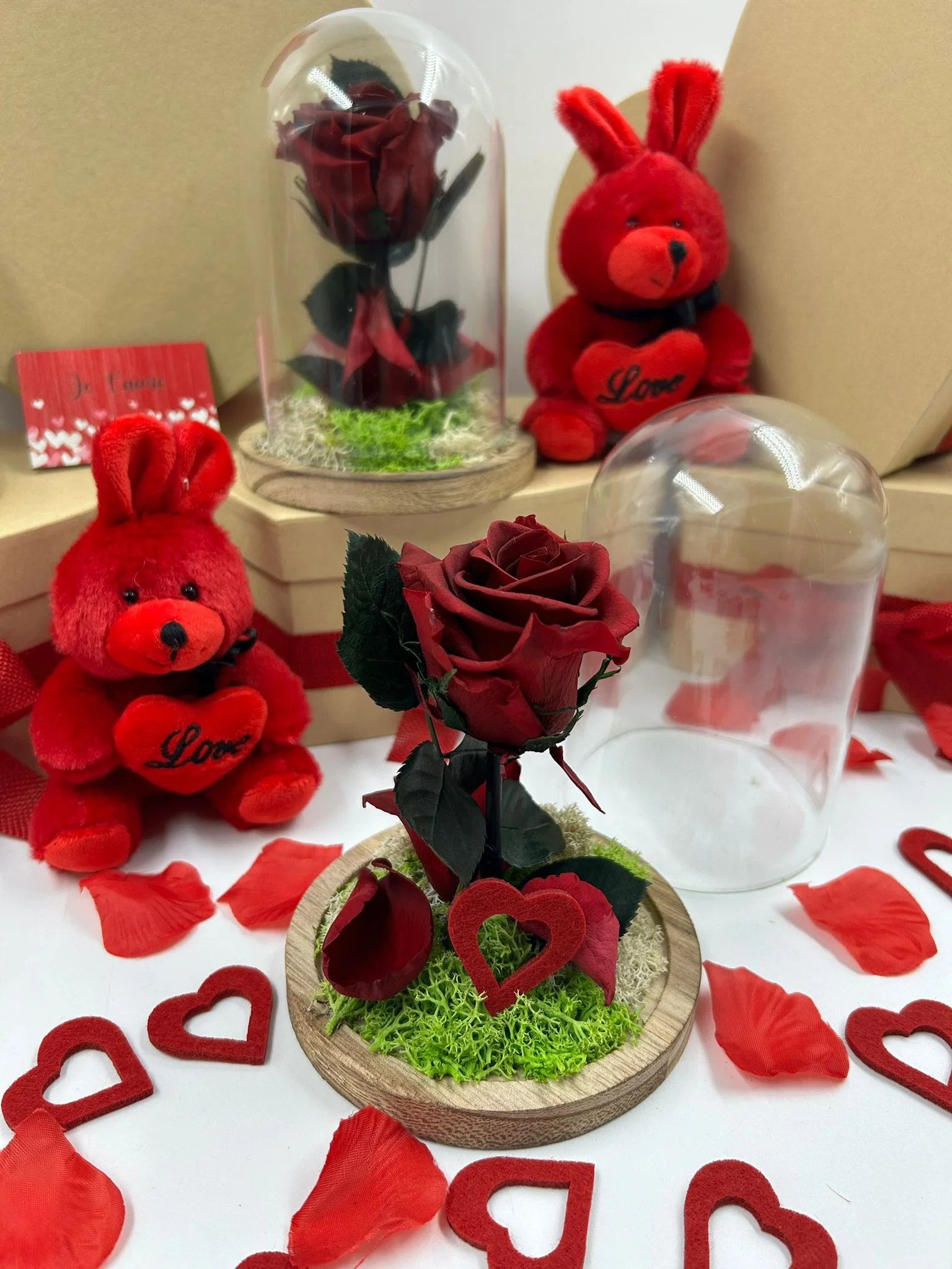 Rose éternelle la Belle et la bête, par Le Jardin d'Amandine, fleuriste à Thiais