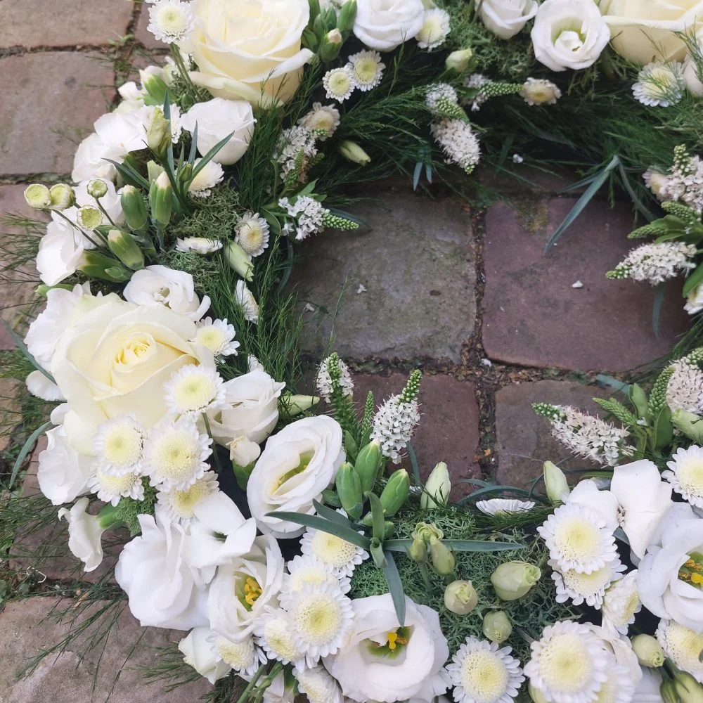 COURONNE, par Apothéose, fleuriste à Caen