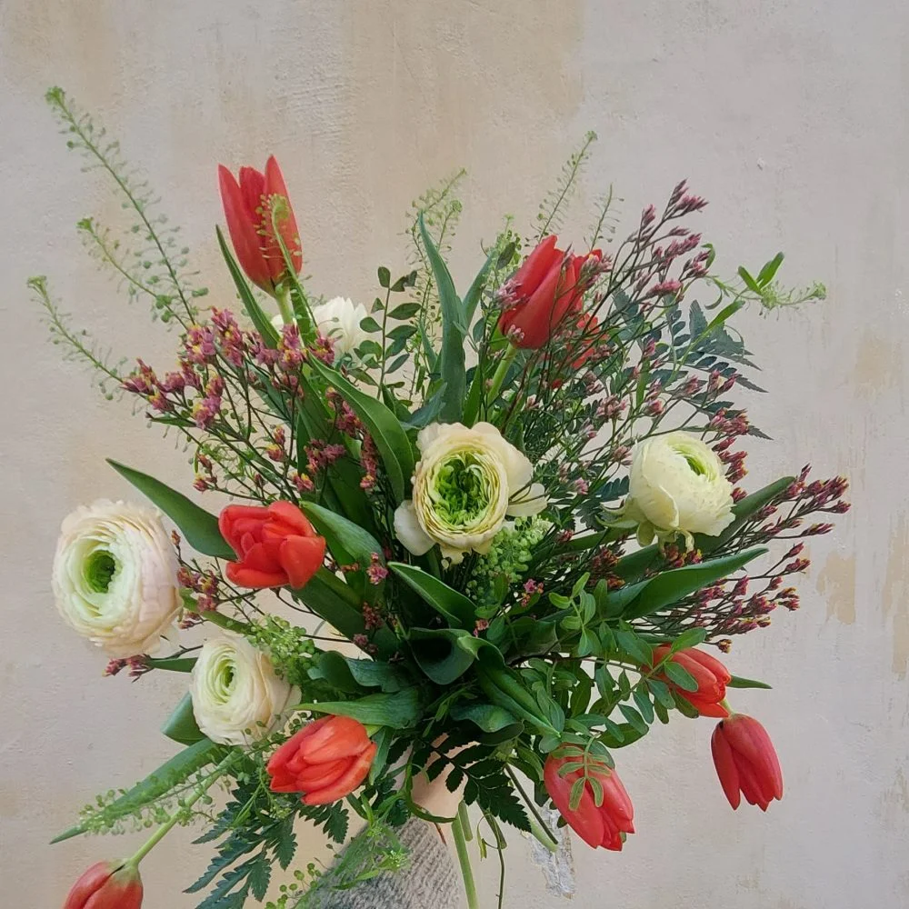 Bouquet de saison, par Green Lab, fleuriste à Aix-en-Provence