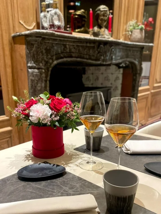 Boite St Valentin, par La Maison Fleurie, fleuriste à Douai
