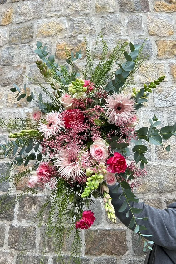 Bouquet Saint-Valentin, par La Maison Fleurie, fleuriste à Douai