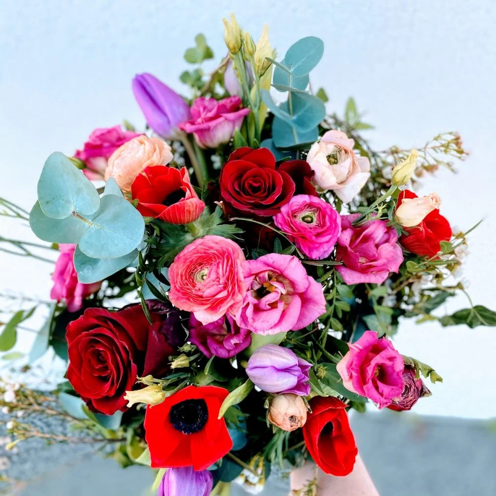 Bouquet Saint-Valentin, par Le Jardin de Jade by Fanny, fleuriste à Aimargues