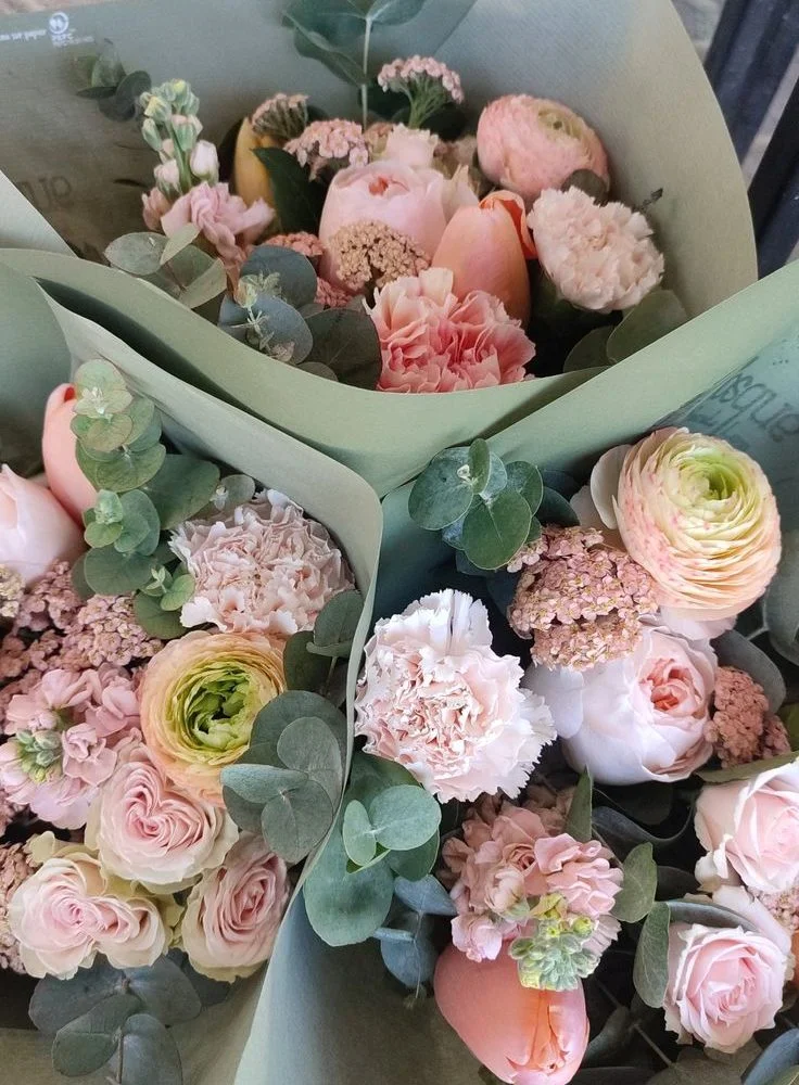 Bouquet Nude, par O'kiosque Lyon, fleuriste à Lyon