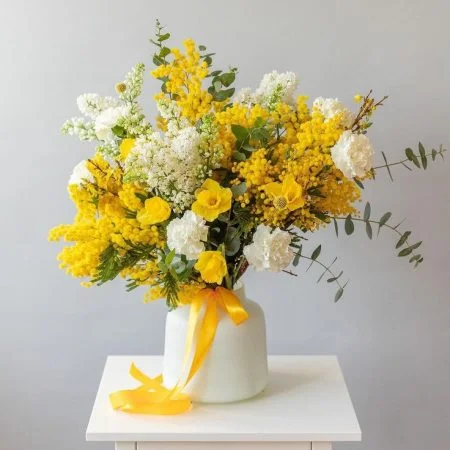 Bouquet Mamie cherie, par Art Végétal, fleuriste à Corbas
