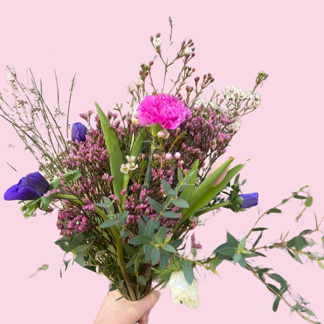 Bouquet fête des grands mères, par Eglantine Fleuriste, fleuriste à Bouguenais