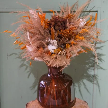 Bouquet pumki, par Art Végétal, fleuriste à Corbas