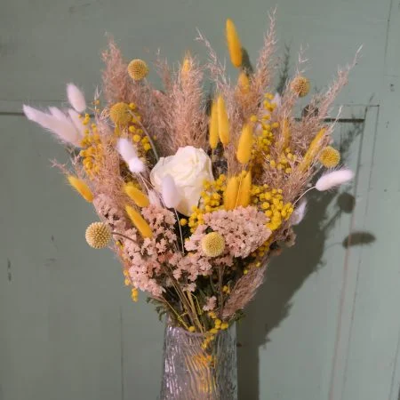 bouquet sunset, par Art Végétal, fleuriste à Corbas