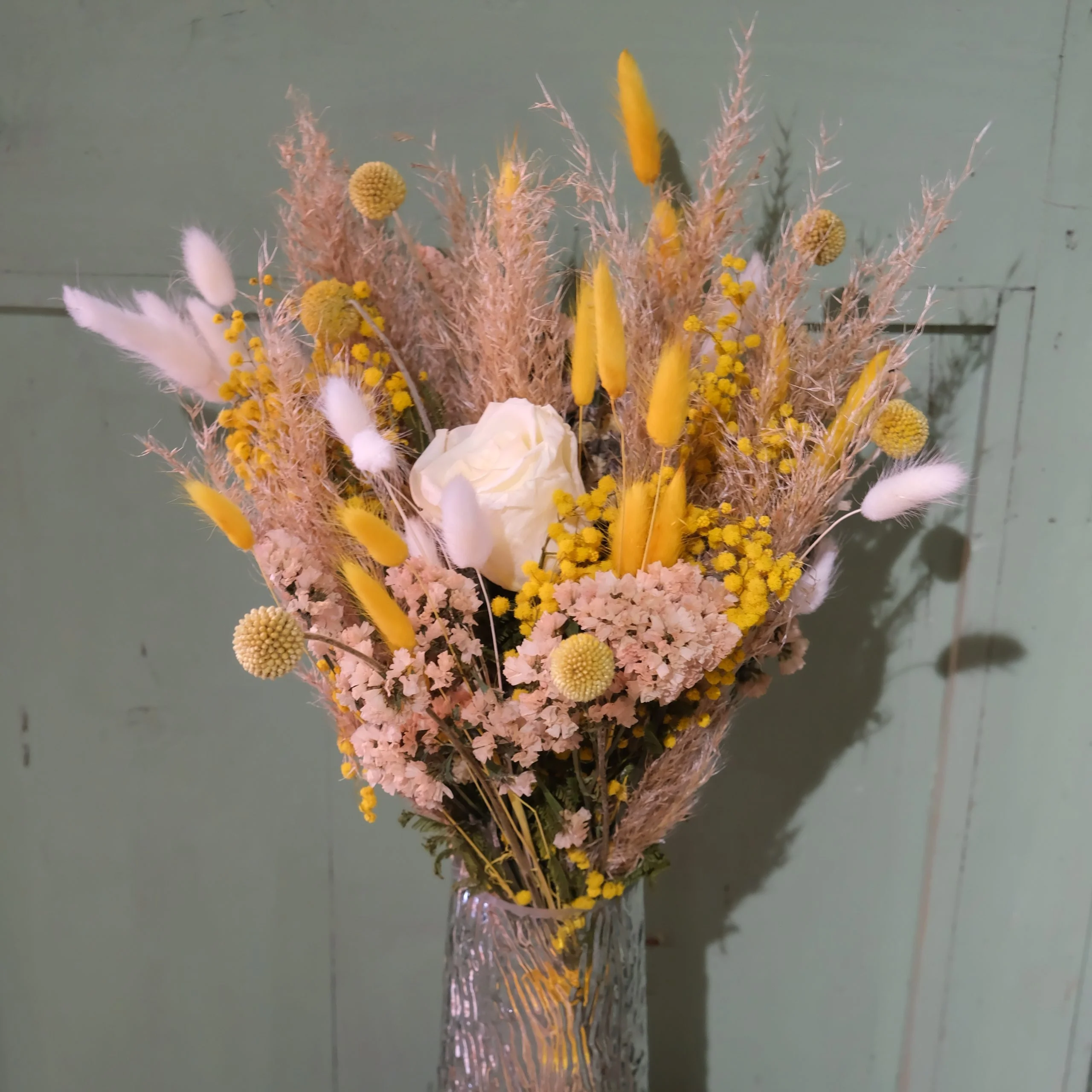 bouquet sunset, par Art Végétal, fleuriste à Corbas