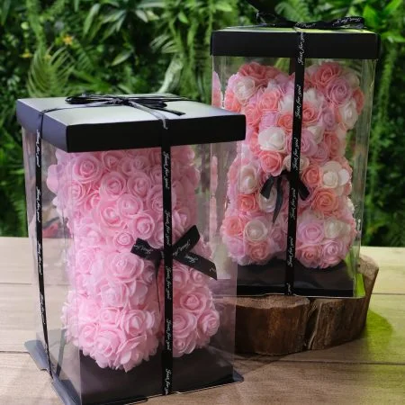 ourson candy, par Art Végétal, fleuriste à Corbas