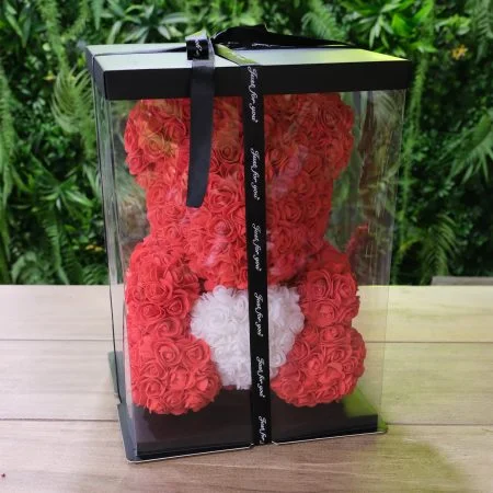 Ourson Harry, par Art Végétal, fleuriste à Corbas