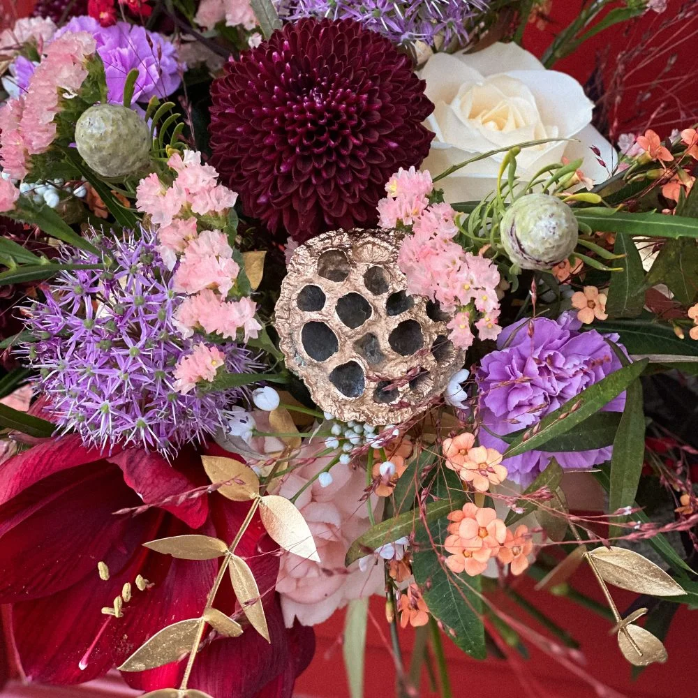 Bouquet de Noël, par Figa e Mimosa, fleuriste à Metz