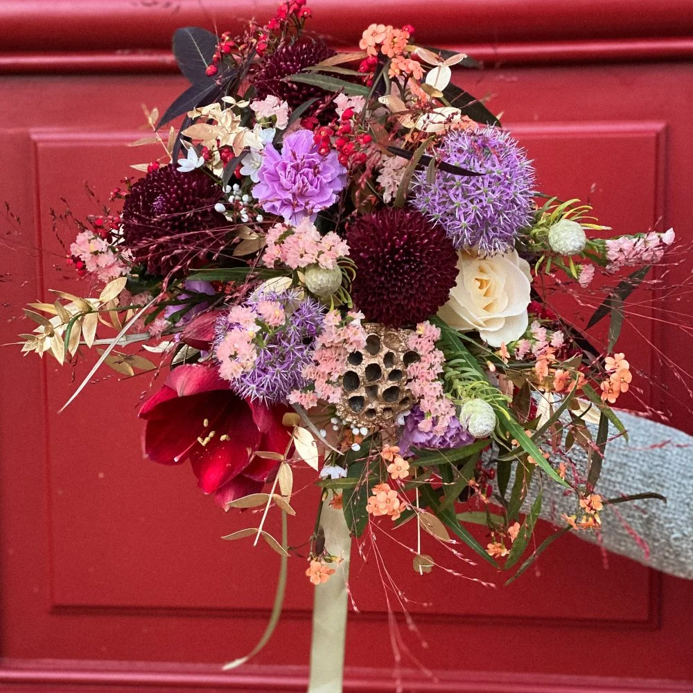 Bouquet de Noël, par Figa e Mimosa, fleuriste à Metz