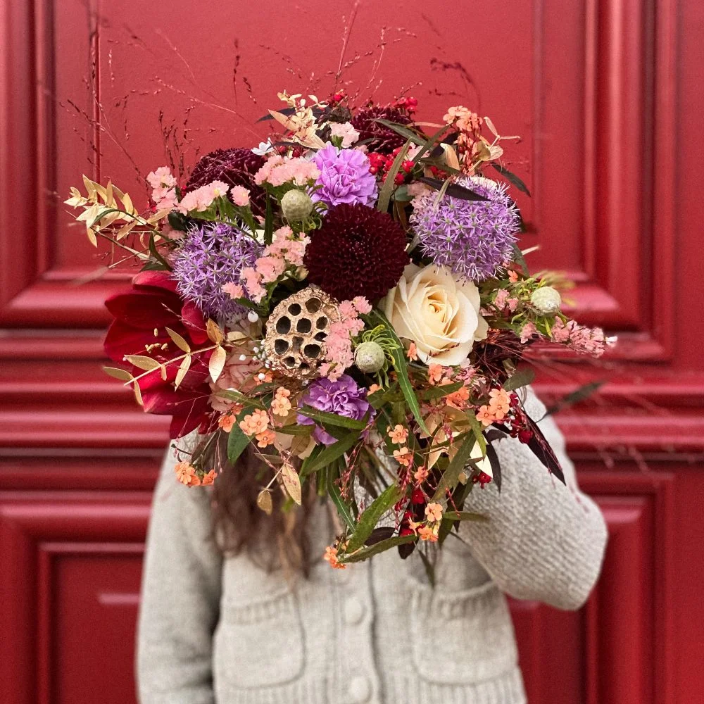 Bouquet de Noël, par Figa e Mimosa, fleuriste à Metz
