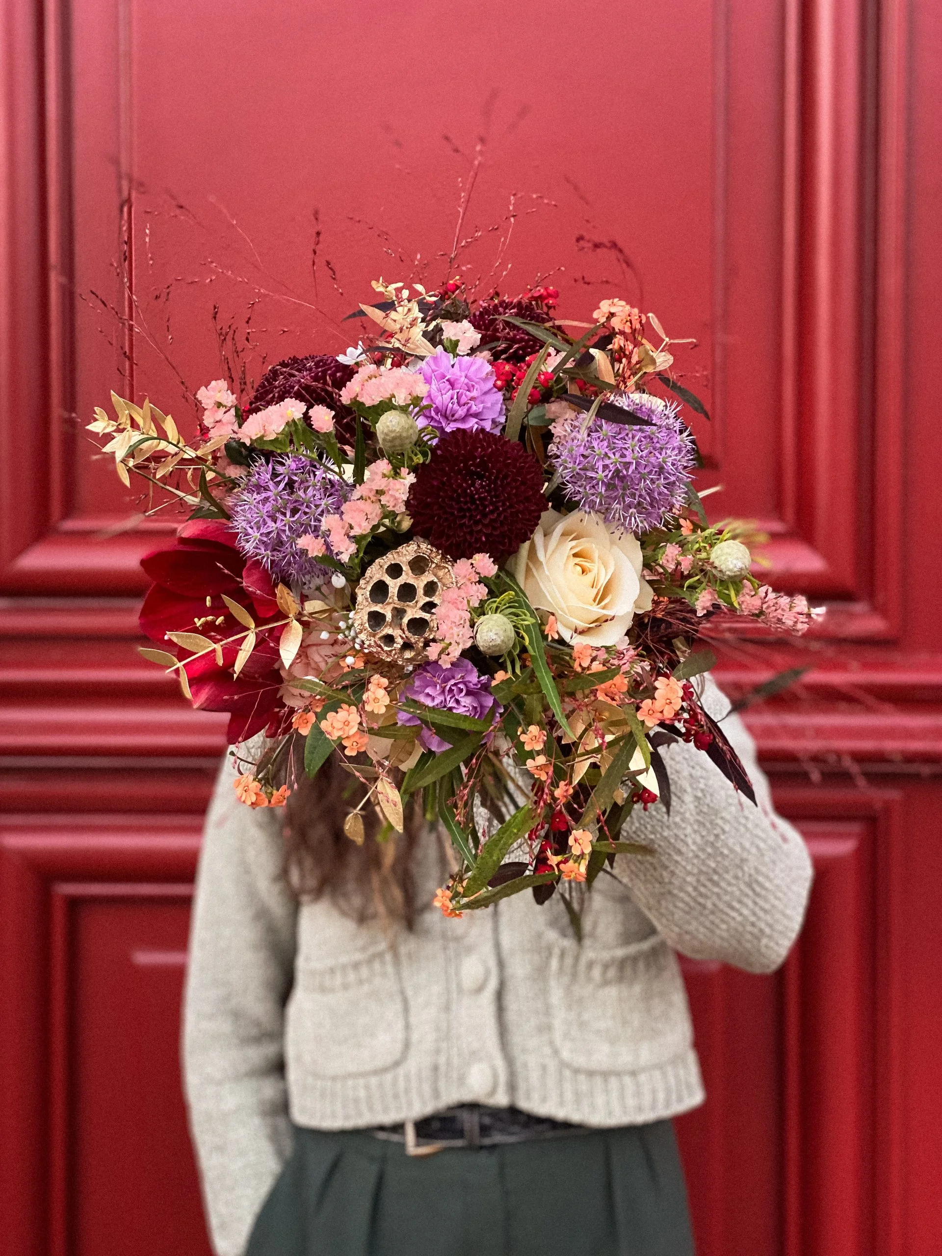 Bouquet de Noël, par Figa e Mimosa, fleuriste à Metz