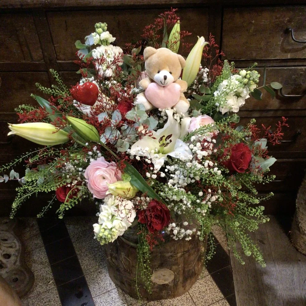 Bouquet Saint-Valentin, par Maison Stéphane Bellot, fleuriste à Paris
