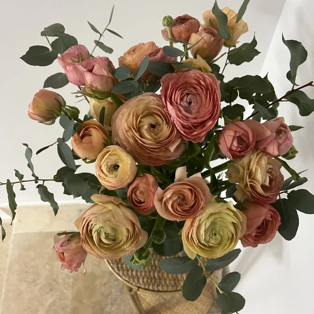 Bouquet de Renoncules, par Hanakawa, fleuriste à Meudon