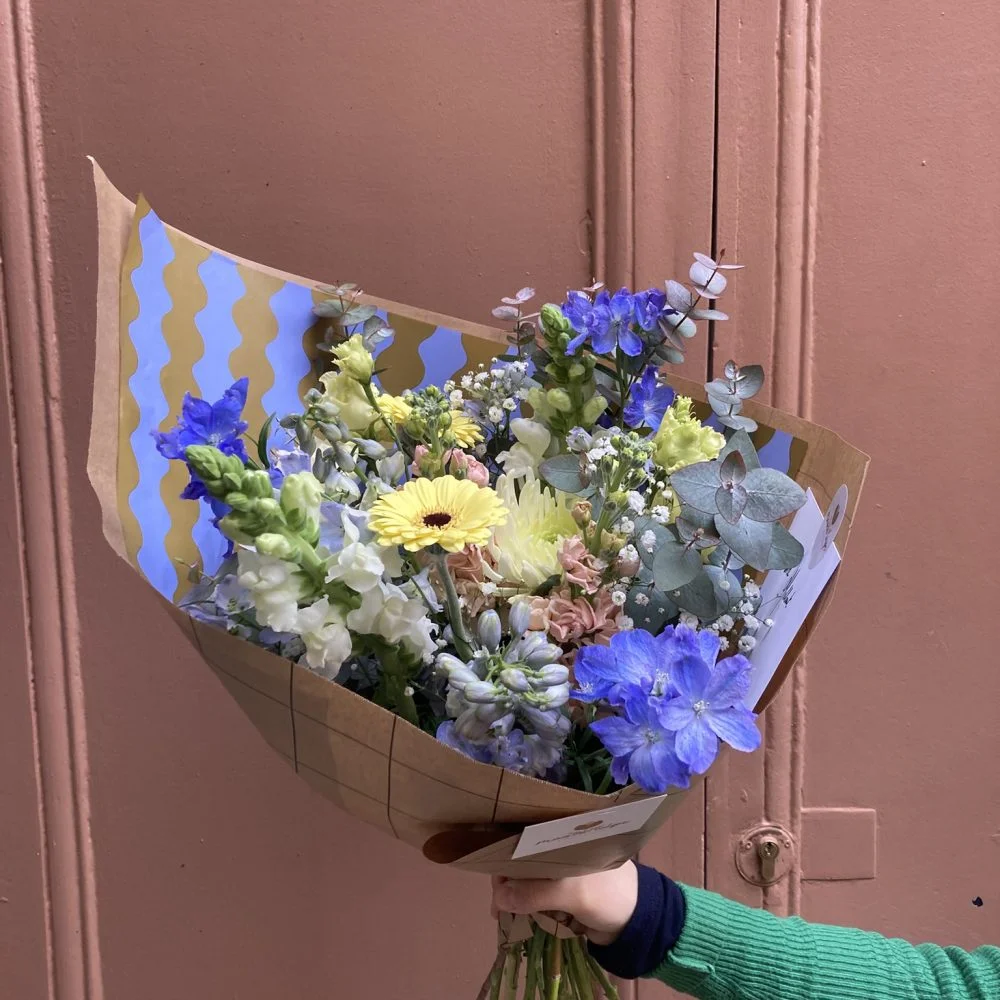 Bouquet Naissance, par Maison Tulipe, fleuriste à Rennes