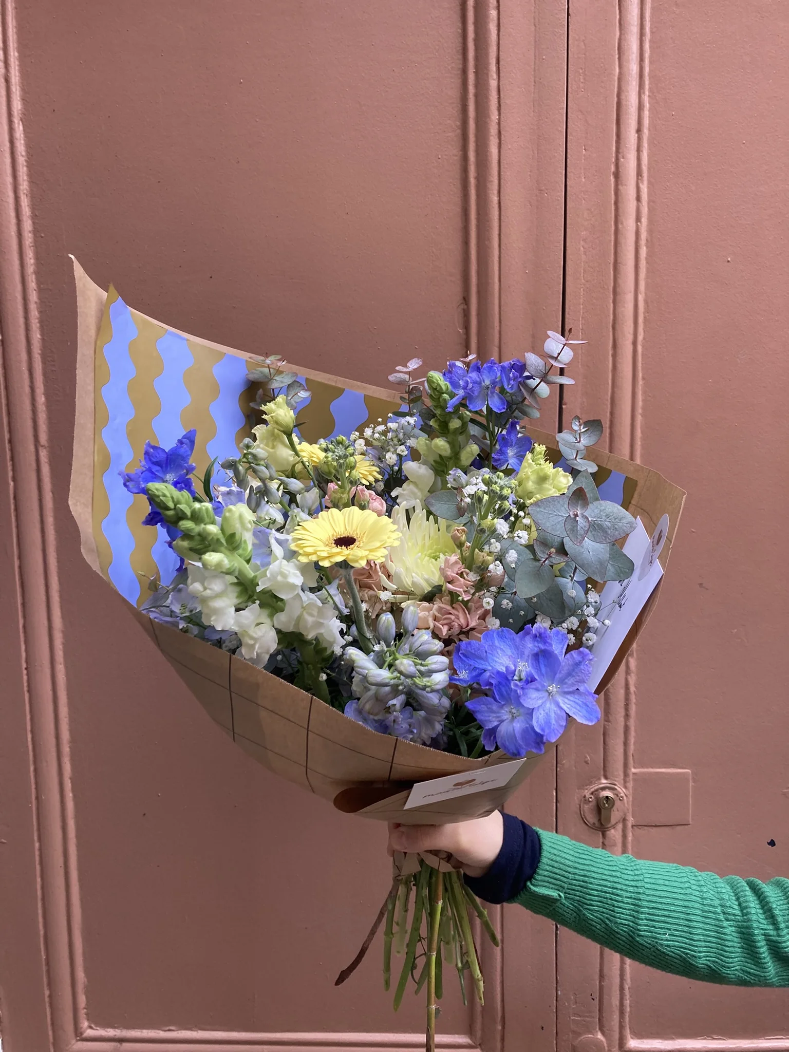 Bouquet Naissance, par Maison Tulipe, fleuriste à Rennes