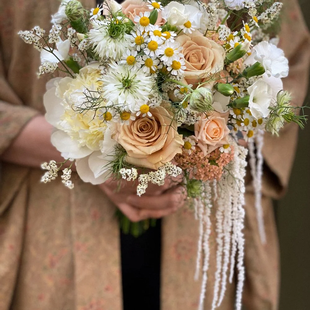 Bouquet rond, par Figa e Mimosa, fleuriste à Metz