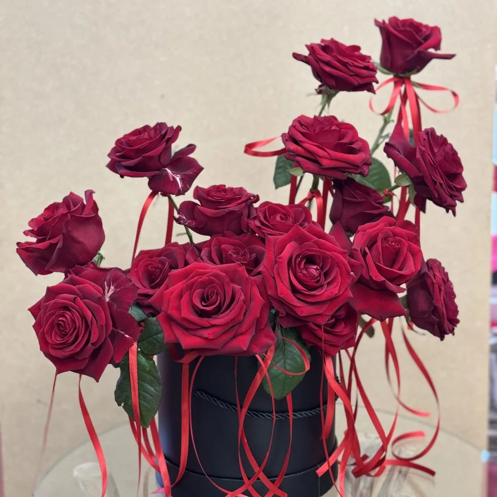 BOX amour fou, par Langage Des Fleurs, fleuriste à Bastia