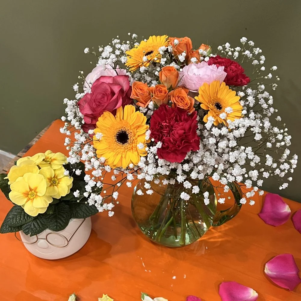 Bouquet Fête des Grands-Mères, par Le Jardin des Plantes, fleuriste à Romans-sur-Isère