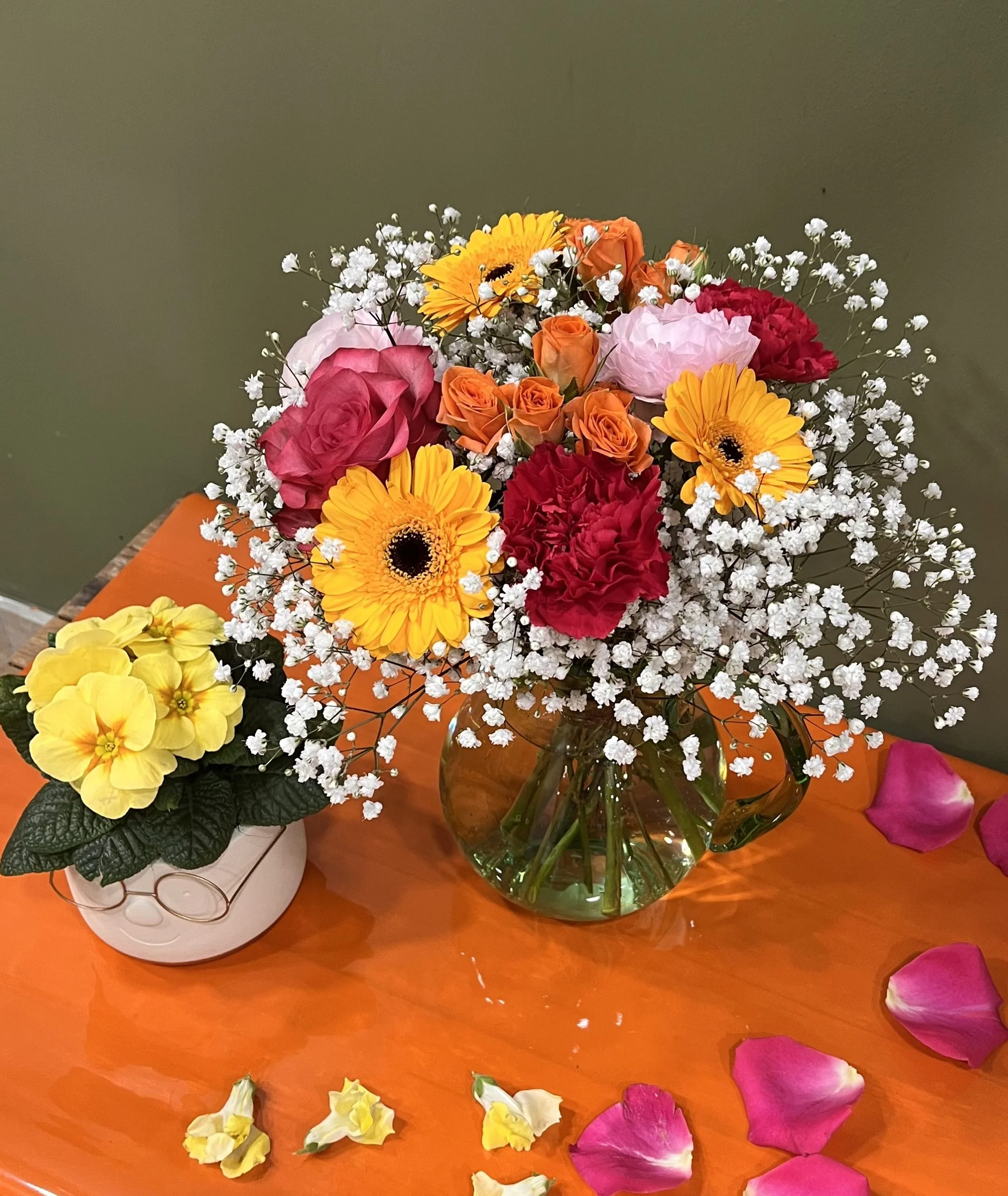 Bouquet Fête des Grands-Mères, par Le Jardin des Plantes, fleuriste à Romans-sur-Isère
