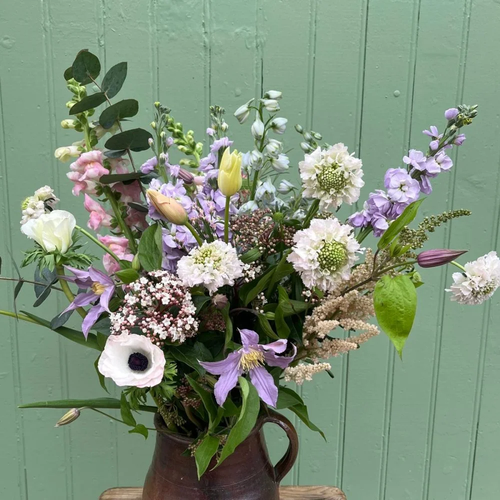 Bouquet Saint-Valentin fleurs française, par 15 Au Jardin, fleuriste à Bièvres