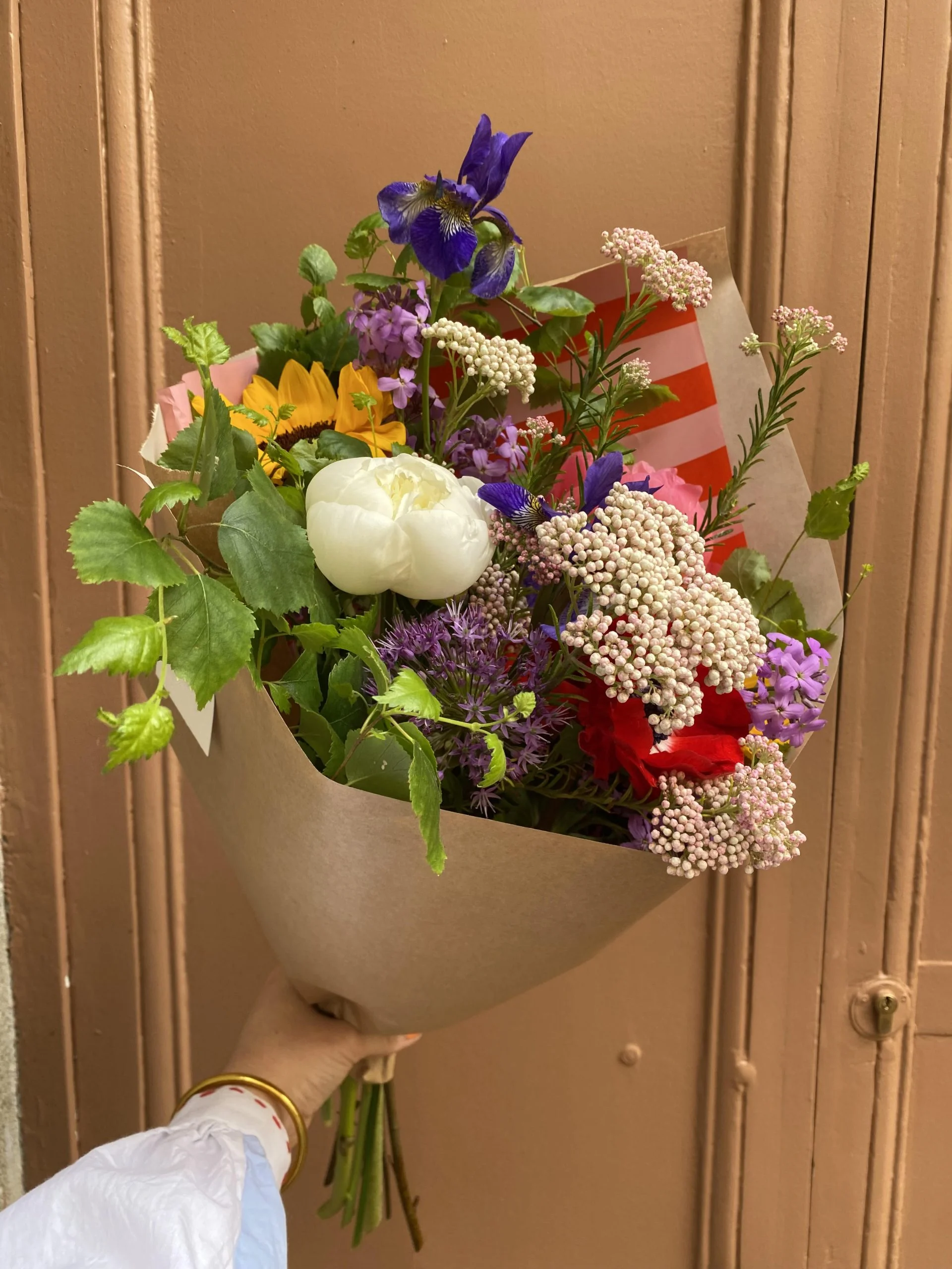 Bouquet Bonne Fête, par Maison Tulipe, fleuriste à Rennes