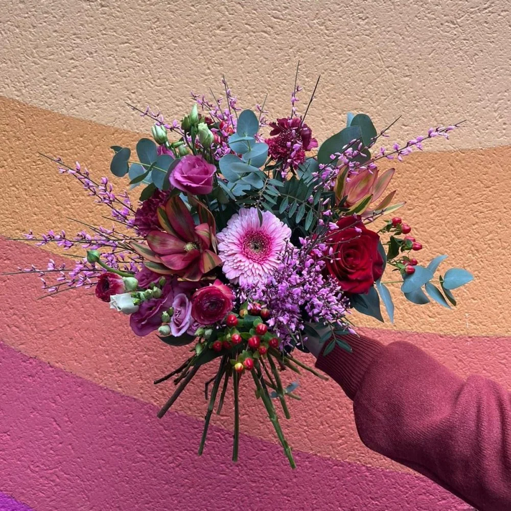Bouquet de février, par Atelier Armelle Alleton, fleuriste à Le Mans