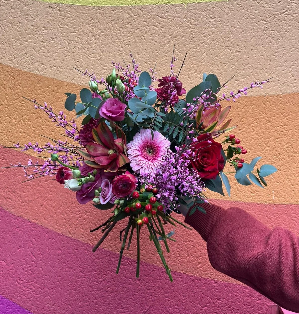 Bouquet de février, par Atelier Armelle Alleton, fleuriste à Le Mans