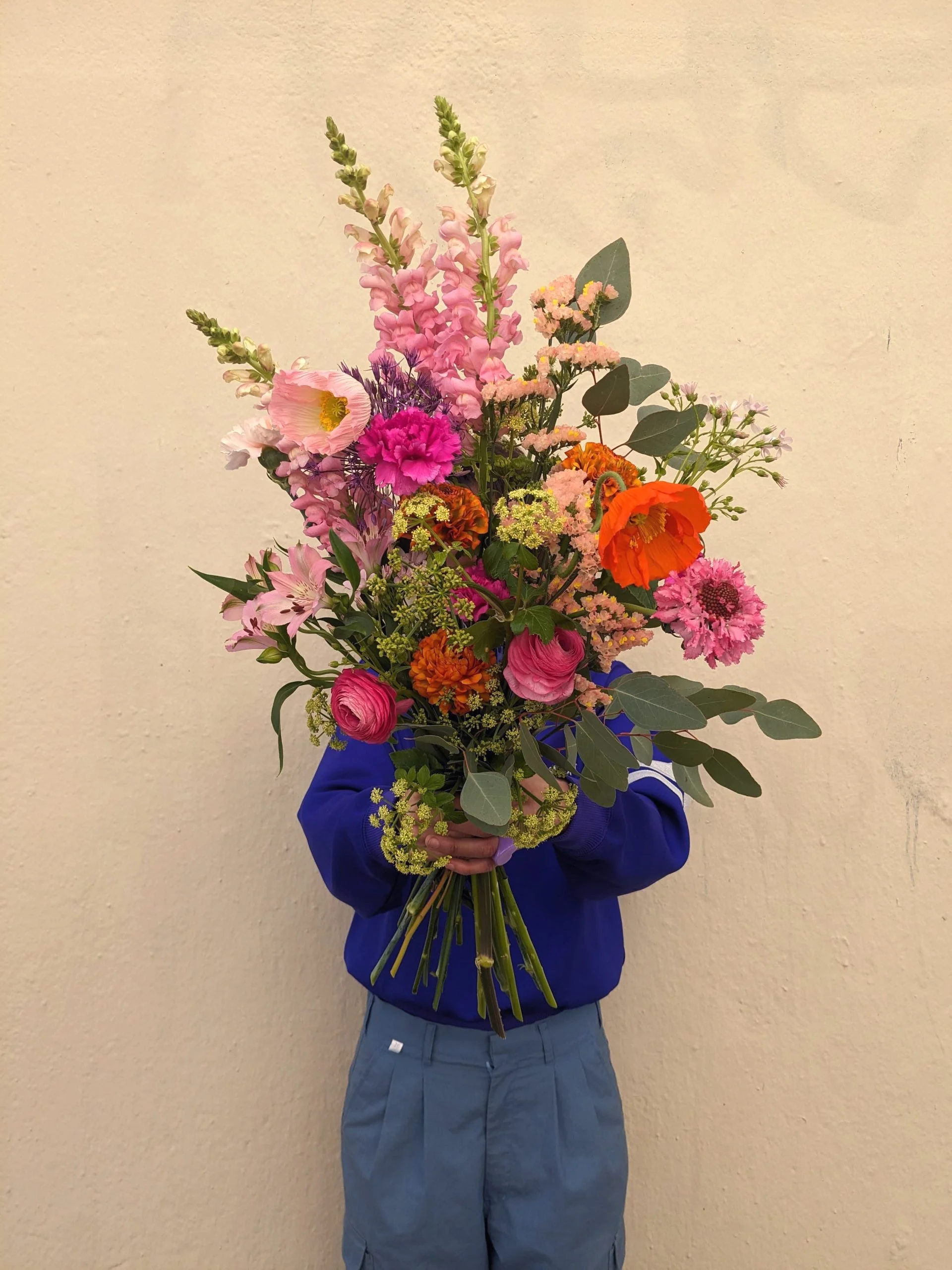 Bouquet Ziggy – tons vif & coloré, par Ziggy, fleuriste à Marseille