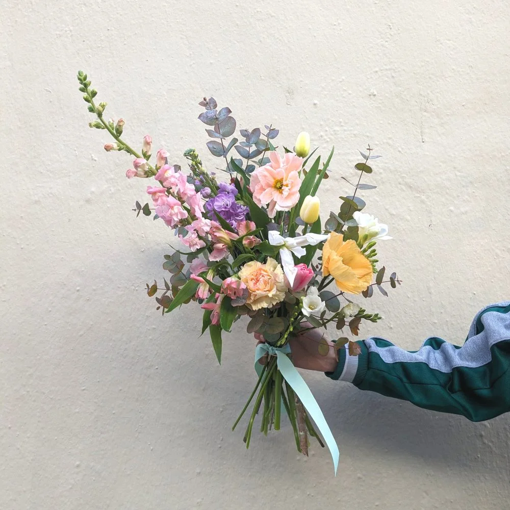 Bouquet Ziggy - tons pastel, par Ziggy, fleuriste à Marseille