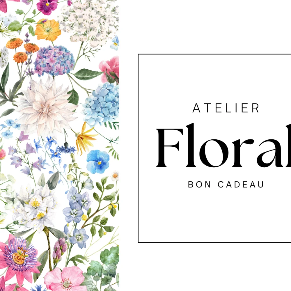 Bon cadeau pour atelier floral, par Gaïa, fleuriste à Ondres