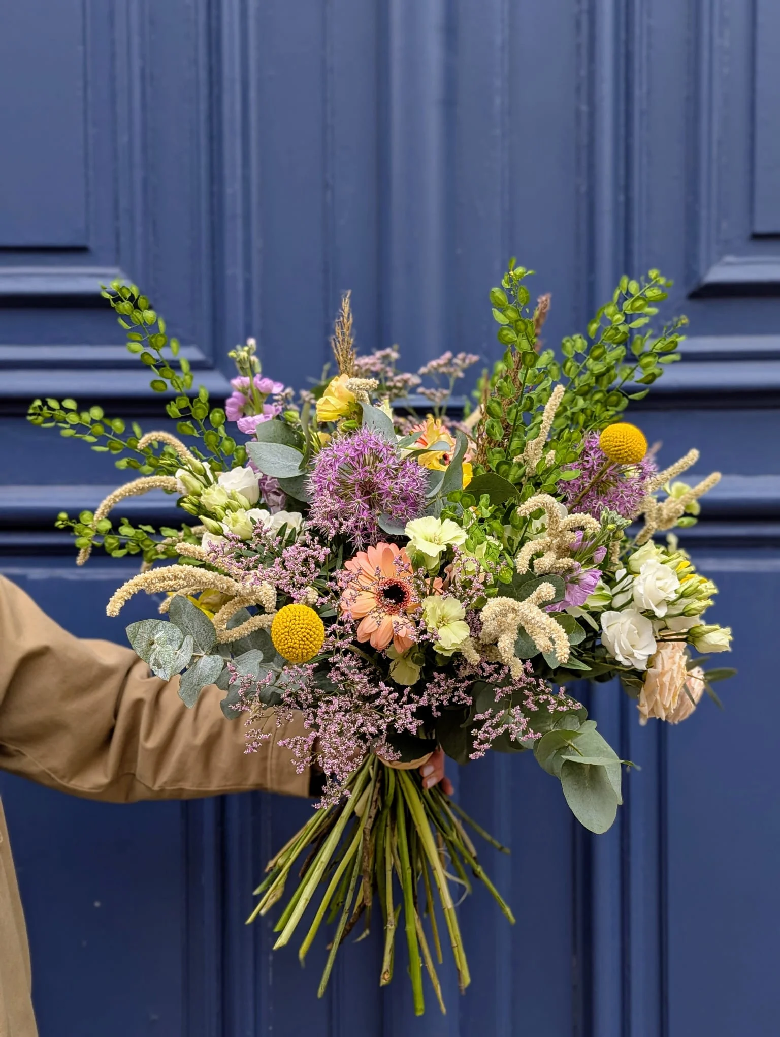 Bouquet Printemps, par Atelier Armelle Alleton, fleuriste à Le Mans