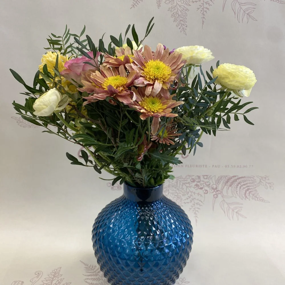 Bouquet Bonne Fête, par Côté Fleuri, fleuriste à Pau