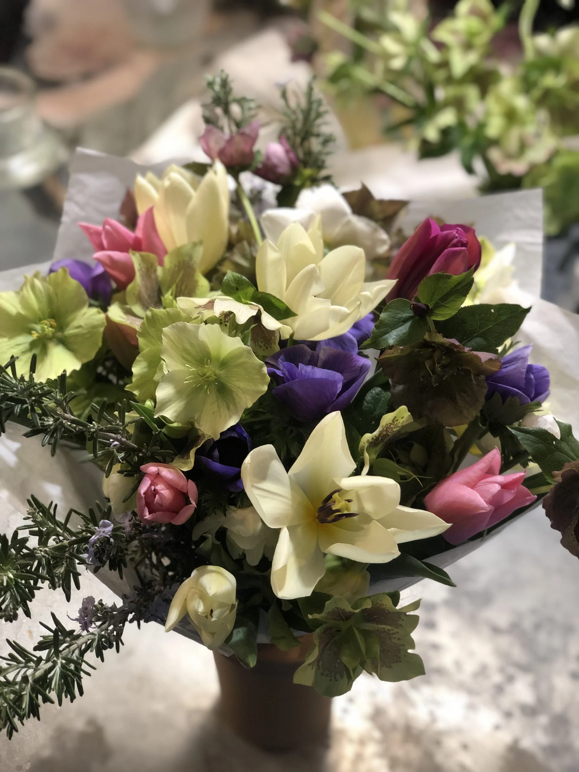 Bouquet Amitié, par Les Fleurs de la Terre, fleuriste à Siorac-en-Périgord