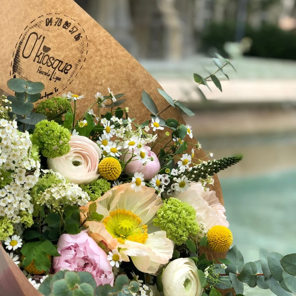Bouquet de Pâques, par O'kiosque Lyon, fleuriste à Lyon