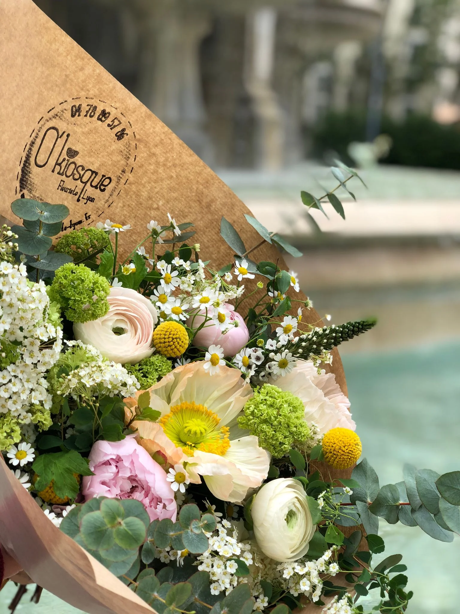 Bouquet de Pâques, par O'kiosque Lyon, fleuriste à Lyon