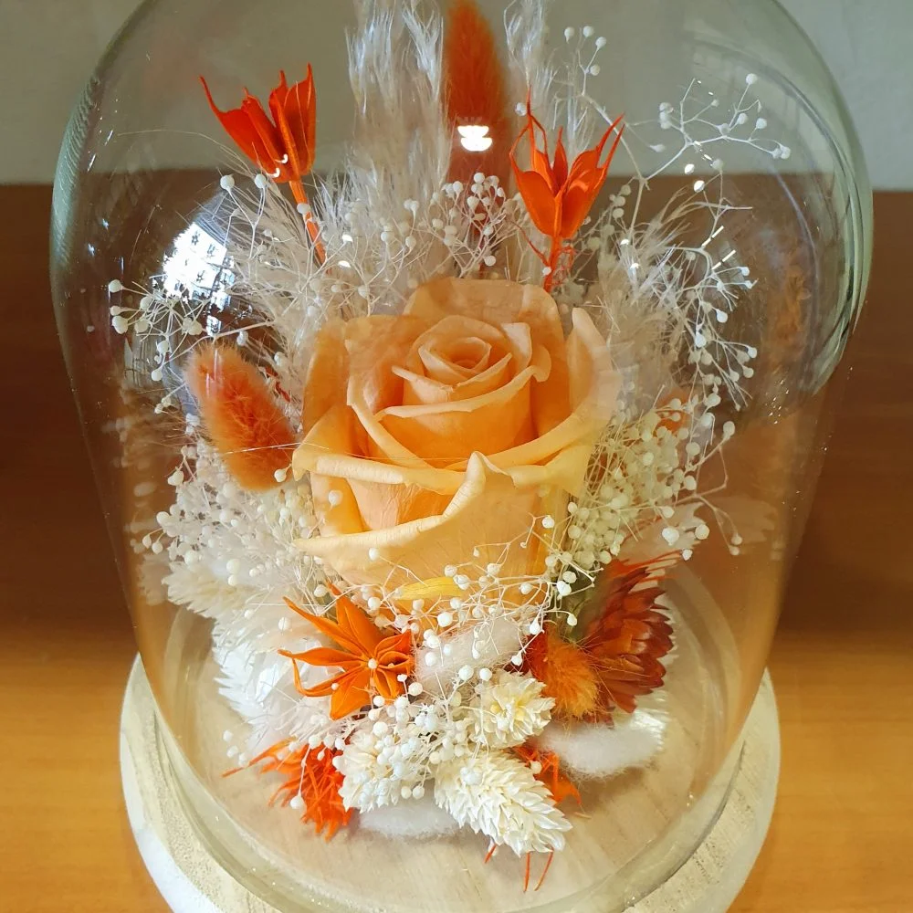 ROSE ETERNELLE GRAND MODELE, par Julie Fleurs, fleuriste à Carmaux